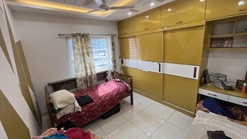 Bedroom in 4 BHK Apartment at Prestige High Fields, Gachibowli – for Rent
