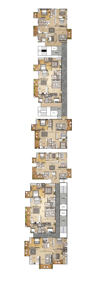 3 BHK Apartment For Resale in Manyata Tech Park Nagavara Bangalore  7994887