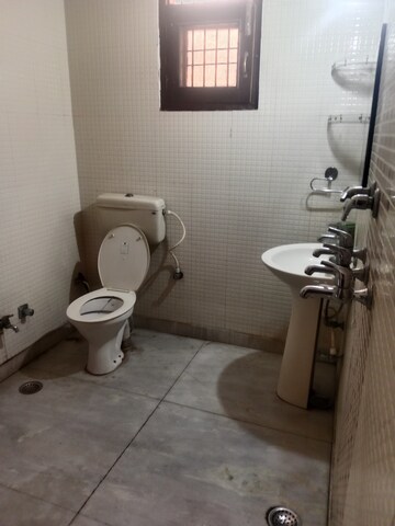 Bathroom in 2 BHK Builder Floor at Ansals Sushant City – for Rent