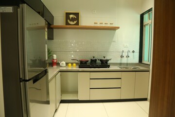 Kitchen in 3 BHK Apartment at Basil Mondale, Mundhwa – for Sale