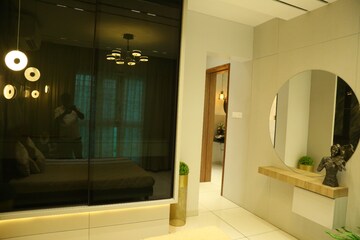 Building Lobby in 3 BHK Apartment at Basil Mondale, Mundhwa – for Sale