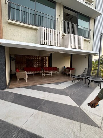 Balcony in 3 BHK Apartment at Arkade Aspire, Goregaon East – for Rent