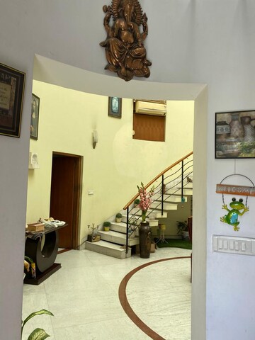 Living Room in 4 BHK Independent House at Saraswati Enclave – for Sale