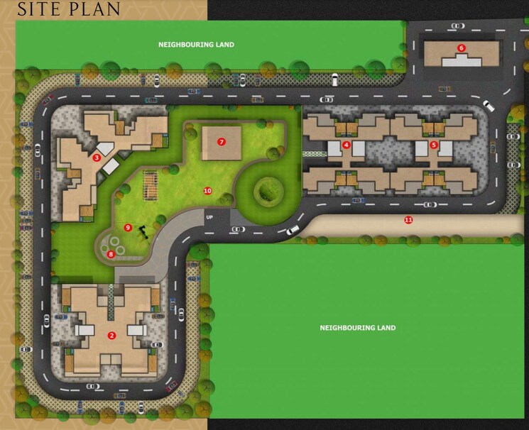 Master Plan, oxirich-chintamani 3 Bedroom 2037 Sq.Ft. Apartment In Sector 103 Gurgaon 7995915