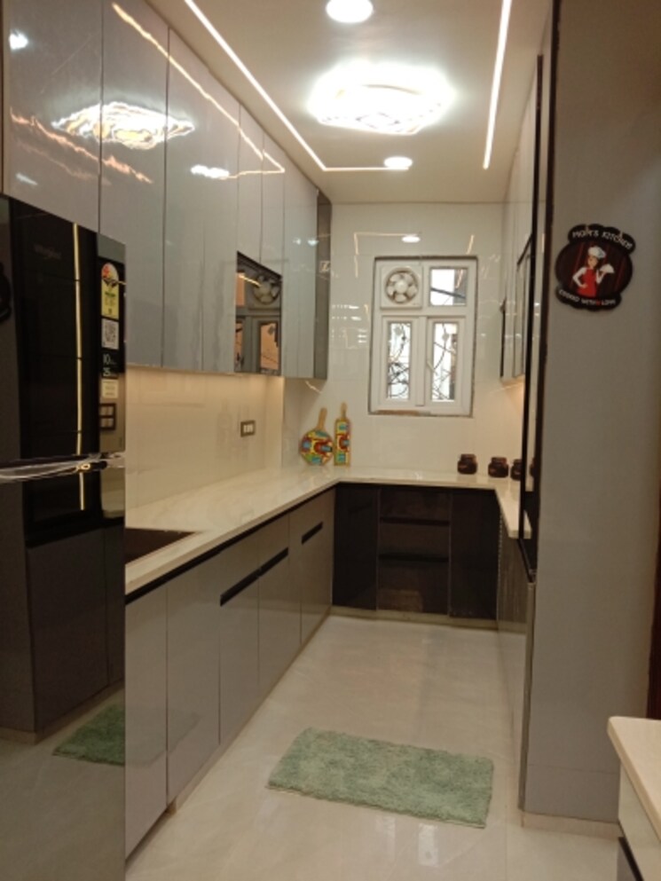 Kitchen, dwarka mor 3 Bedroom 900 Sq.Ft. Builder Floor In Dwarka Mor Delhi 7995971