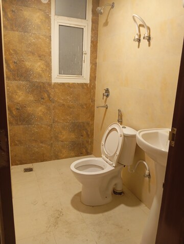 Bathroom in 3 BHK Apartment at Omaxe The Palace, Gomti Nagar – for Rent
