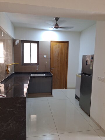 Kitchen in 3 BHK Apartment at Pacifica North Enclave, Khodiyar – for Rent