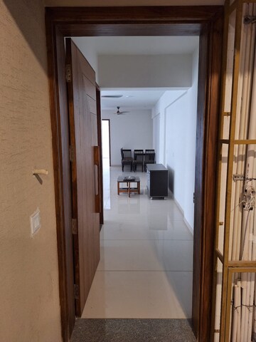 Building Lobby in 3 BHK Apartment at Pacifica North Enclave, Khodiyar – for Rent