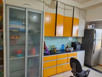 Kitchen in 4 BHK Apartment at Vidarbha Mahesh CHS, Kavesar – for Rent