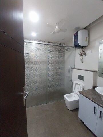 Bathroom in 3 BHK Apartment at Greater Kailash Part 3 – for Rent