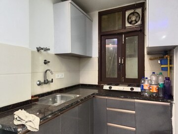 Kitchen in 1 BHK Builder Floor at Freedom Fighters Enclave – for Rent