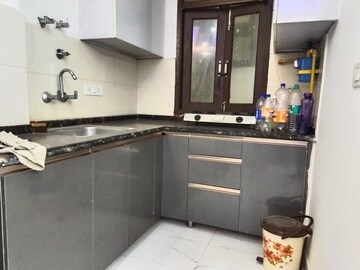 Kitchen in 1 BHK Builder Floor at Freedom Fighters Enclave – for Rent