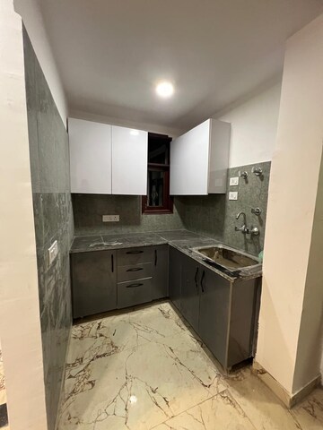 Kitchen in 1 BHK Builder Floor at Freedom Fighters Enclave – for Rent