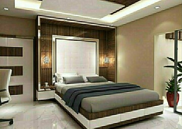 Bedroom in 2.5 BHK Apartment at Oberoi Realty Woods, Goregaon East – for Rent