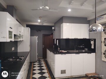 Kitchen in 3 BHK Builder Floor at Mehrauli – for Rent