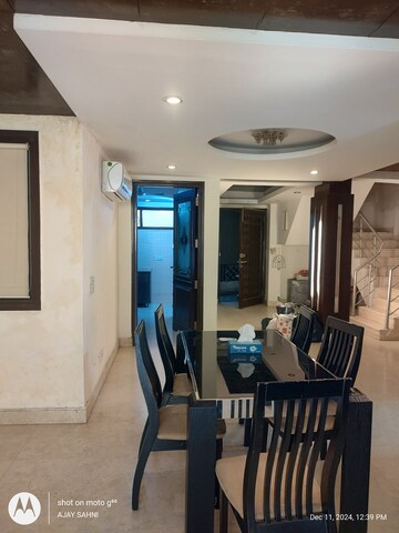 Living Room in 3 BHK Builder Floor at Mehrauli – for Rent
