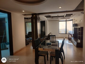 Living Room in 3 BHK Builder Floor at Mehrauli – for Rent