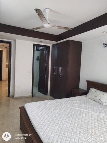 Master Bedroom in 3 BHK Builder Floor at Mehrauli – for Rent