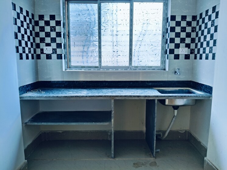 Kitchen, baguiati 2 Bedroom 760 Sq.Ft. Apartment In Baguiati Kolkata 7996264