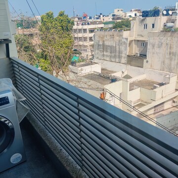 Balcony in 3 BHK Builder Floor at Kailash Colony – for Rent