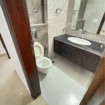 Attached Bathroom in 3 BHK Builder Floor at Greater Kailash ii – for Rent