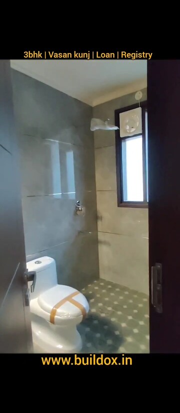 Bathroom in 3 BHK Builder Floor at Vasant Kunj – for Sale