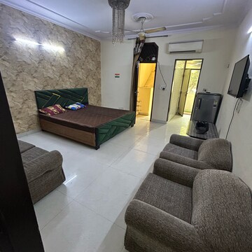 Living Room in 1 BHK Builder Floor at Lajpat Nagar ii – for Rent