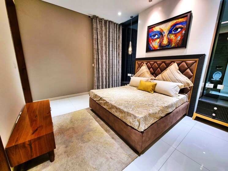 Bedroom, motia-blue-ridge 3 Bedroom 1711 Sq.Ft. Apartment In Dhakoli Village Zirakpur 7996454