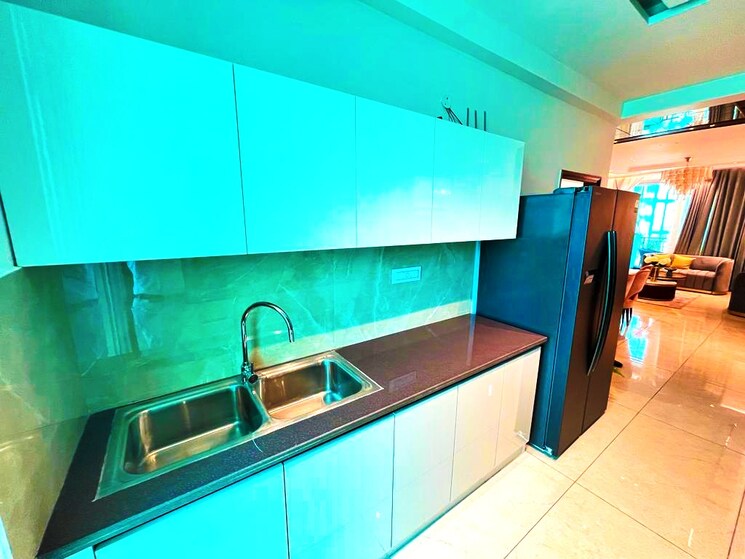 Kitchen, gvt-beliston-avenue 3 Bedroom 1772 Sq.Ft. Apartment In Dhakoli Village Zirakpur 7996457