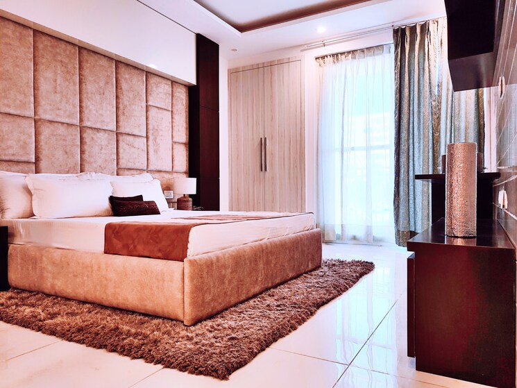 Bedroom, fortune-victoria-heights 3 Bedroom 1801 Sq.Ft. Apartment In Dhakoli Village Zirakpur 7996458