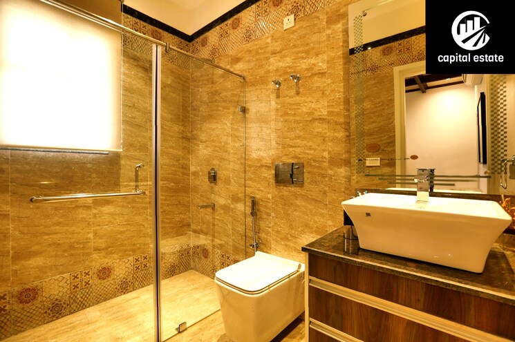 Bathroom, sushma-crescent 3 Bedroom 1860 Sq.Ft. Apartment In Dhakoli Village Zirakpur 7996459