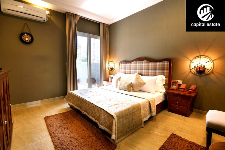 Bedroom, sushma-crescent 3 Bedroom 1860 Sq.Ft. Apartment In Dhakoli Village Zirakpur 7996459