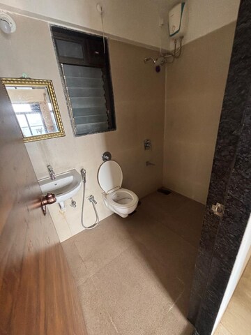 Bathroom in 2 BHK Apartment at Je and Vee Vrindavan, Malad East – for Rent