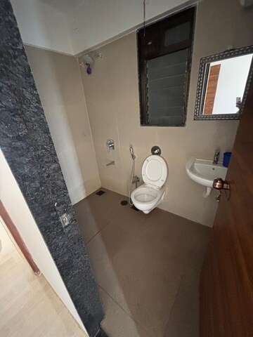 Bathroom in 2 BHK Apartment at Je and Vee Vrindavan, Malad East – for Rent