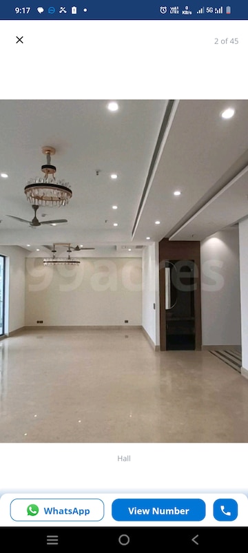 Master Bedroom in 4 BHK Apartment at ABA County 107, Sector 107 – for Rent