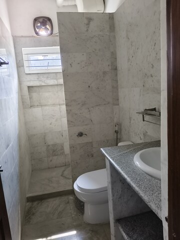 Bathroom in 3 BHK Apartment at Kinetic Pearl, Kondapur – for Rent