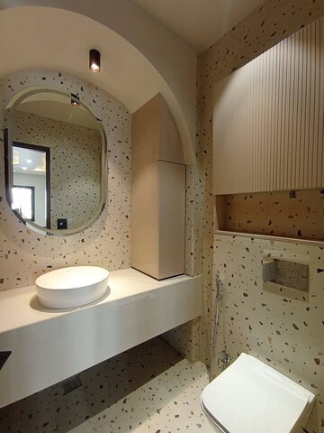 Bathroom in 3 BHK Builder Floor at Sector 9 – for Rent