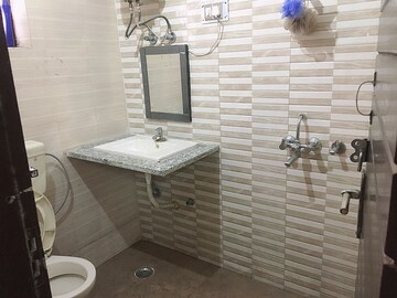 Bathroom in 3 BHK Builder Floor at Unitech Woodstock Floors, Sector 50 – for Rent