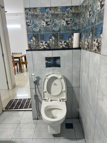 Bathroom in 2 BHK Apartment at Ten Madhapur, Madhapur – for Rent