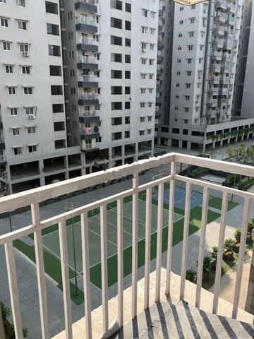 Balcony in 3 BHK Apartment at Jains Carlton Creek Phase 2, Gachibowli – for Rent