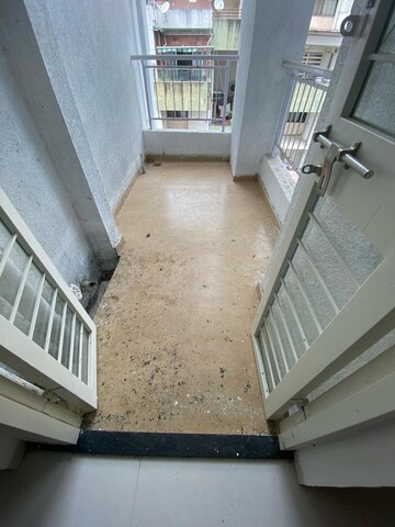 Balcony in 2 BHK Apartment at Rambaug Apartment, Kothrud – for Rent
