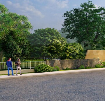  Plot – Exterior View View at Aurobindo Sansa County, Peeranchuruvu - for Sale