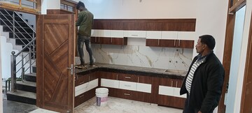 Kitchen in 2 BHK Independent House at Jankipuram Extension – for Sale