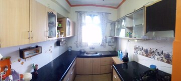 Kitchen in 3 BHK Builder Floor at Mahanagar – for Rent