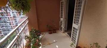 Balcony in 2 BHK Apartment at GK Royale Rahadki Greens, Rahatani – for Rent