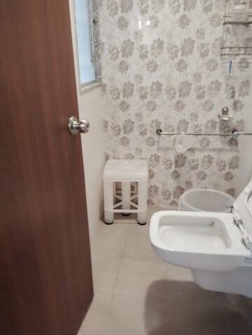 Bathroom in 2 BHK Apartment at Puranik Abitante, Bavdhan – for Rent