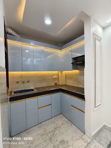 Kitchen in 3 BHK Builder Floor at Dwarka Mor – for Rent