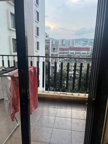 Balcony in 3.5 BHK Apartment at Pebbles I, Bavdhan – for Rent