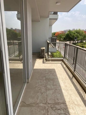 Balcony in 4 BHK Apartment at DLF New Town Heights I, Sector 90 – for Rent