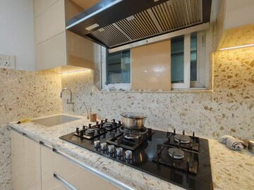 Kitchen in 3 BHK Apartment at Eden Garden Kokapet, Kokapet – for Rent